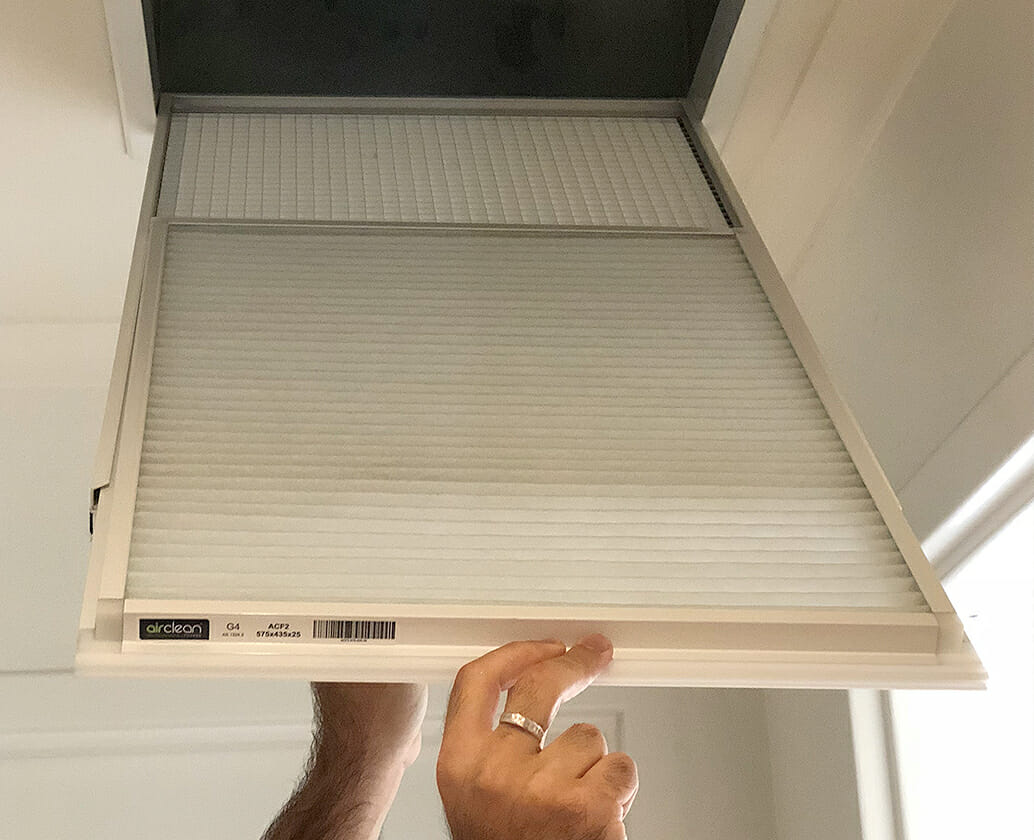 AirClean Filter™ High Efficiency Ducted Air Filter - Sensitive Choice® Recommended - Air Clean filter