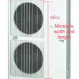 Air deflectors remove AC air from your plants