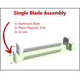 Single Blade Assembly to suit Air Bender | Magnetic Air Deflectors - Air Conditioner Accessories
