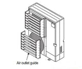 Genuine Mitsubishi Electric Outdoor unit Air Deflector to Suit PUHZ-BP, PUZ-ZM71 models