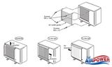 Genuine Mitsubishi Electric Outdoor unit Air Deflector to Suit MSZ-AP 25, 35, 42 VG Models